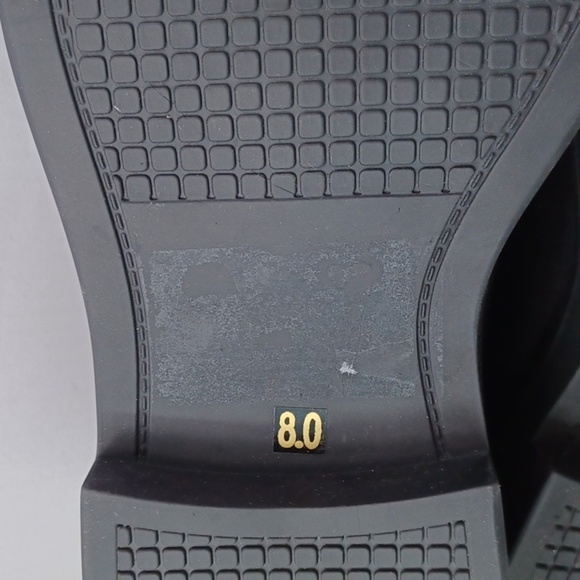 Aqua College Hearty Black Leather Waterproof Loafer NIB - Picture 7 of 8